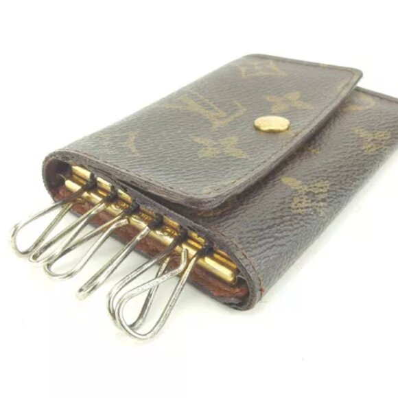 Louis Vuitton Key holder Key case Monogram Brown Woman Authentic Used - Picture 6 of 6